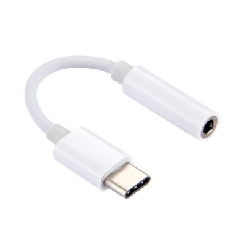 Powertech POWERTECH καλώδιο USB-C σε 3.5mm θηλυκό CAB-UC029, CM119B, λευκό