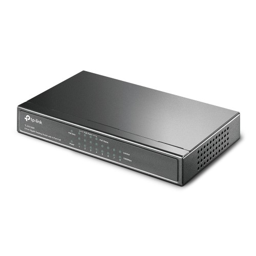 TP-Link TP-LINK 8-Port Gigabit Desktop Switch TL-SG1008P, 4-Port PoE, Ver. 4.0