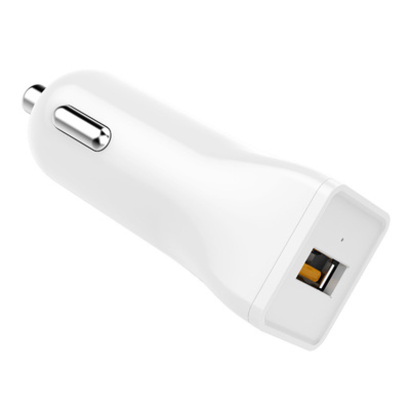 Powertech POWERTECH φορτιστής αυτοκινήτου PT-711, USB, 18W, 3A, QC 3.0, λευκός