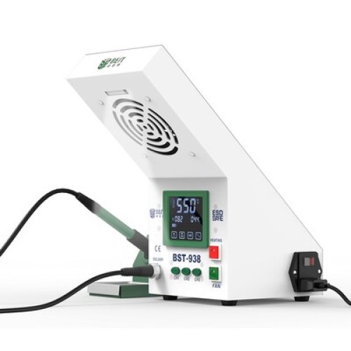 BEST BEST Soldering Station BST-938 με σταθμό απορόφησης καπνού και LED φως