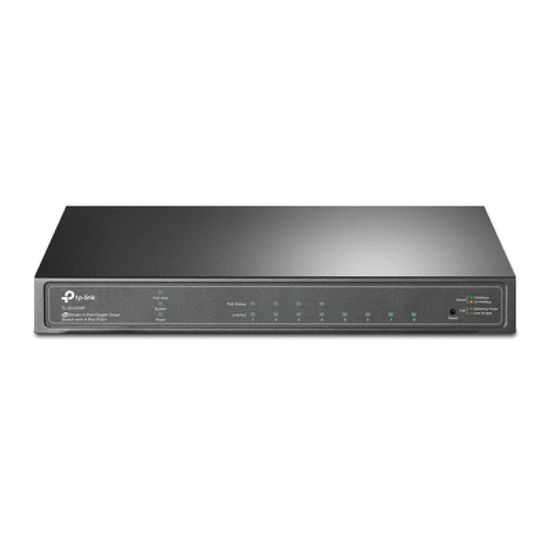 TP-Link TP-LINK JetStream switch TL-SG2008P, 8-Port Gigabit, 4x PoE+, Ver. 3.0