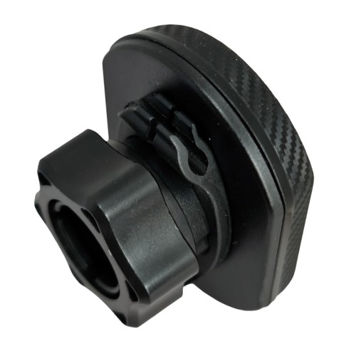 Powertech POWERTECH βάση smartphone για αεραγωγό αυτοκινήτου BNDL-0151, μαύρη