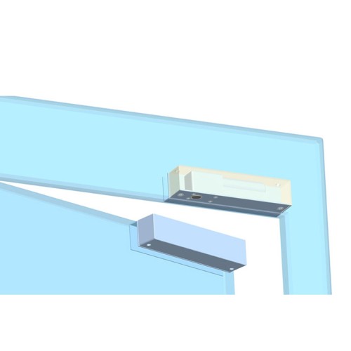 YLI ELECTRONIC YLI ELECTRONIC βάση ηλεκτρικής κλειδαριάς BBK-700 για γυάλινη πόρτα