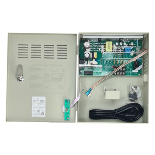 Powertech POWERTECH τροφοδοτικό CP1204-5A-B για CCTV, DC12V/5A, 4 κανάλια