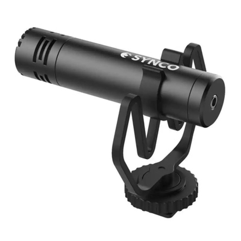 SYNCO SYNCO μικρόφωνο για κάμερα SY-M1-BK, δυναμικό, 3.5mm, shock mount, μαύρο