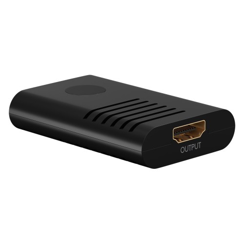 GOOBAY GOOBAY HDMI repeater 58492, 4K/60Hz έως 20m, 4K/30Hz έως 25m, μαύρο