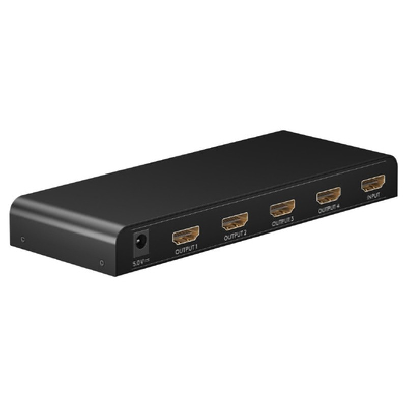 GOOBAY GOOBAY HDMI splitter 58482, 4 σε 1, 4K/30Hz, μαύρο