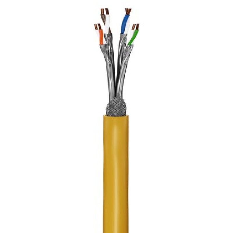 GOOBAY GOOBAY καλώδιο δικτύου 61126, CAT 8.1 S/FTP, copper, GHMT, 25m, κίτρινο