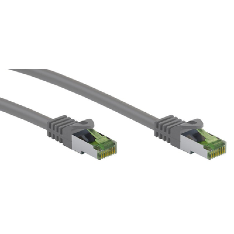 GOOBAY GOOBAY καλώδιο δικτύου 61115, CAT 8.1 S/FTP, copper, GHMT, 1m, γκρι