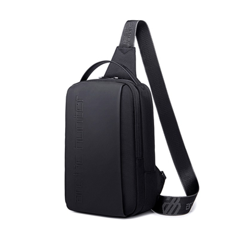 Arctic Hunter ARCTIC HUNTER τσάντα Crossbody XB00541, με θήκη tablet, 4L, μαύρη