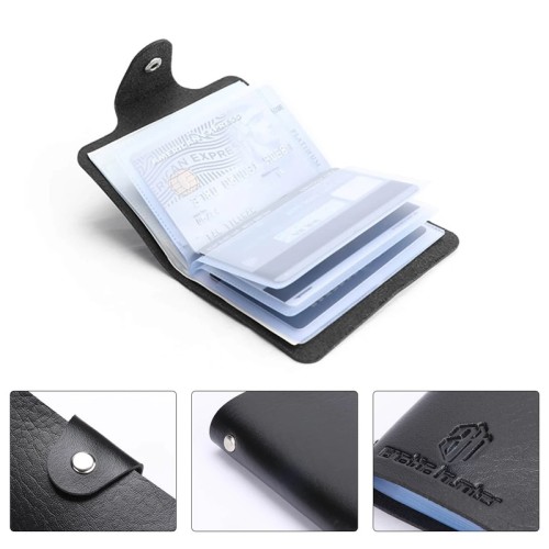 Arctic Hunter ARCTIC HUNTER θήκη καρτών KB001, 10 θέσεων, μαύρη