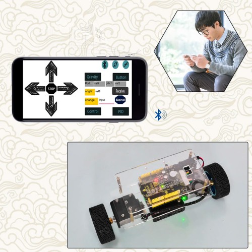 KEYESTUDIO KEYESTUDIO Self-balancing Car Kit KS0193 για Arduino