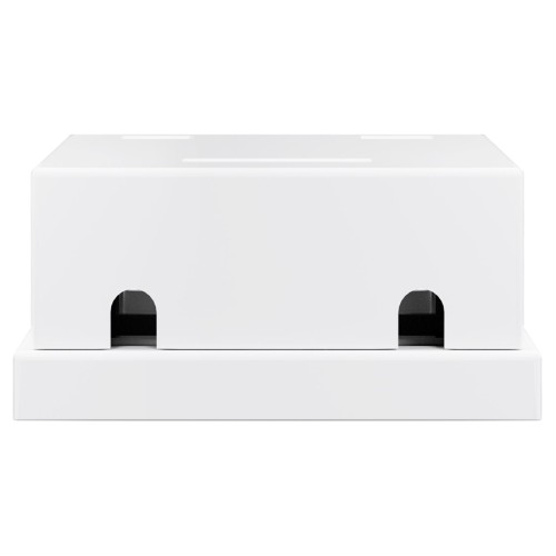 GOOBAY GOOBAY Keystone κυτίο 79366 για 2 θύρες δικτύου, 61.42mm, λευκό