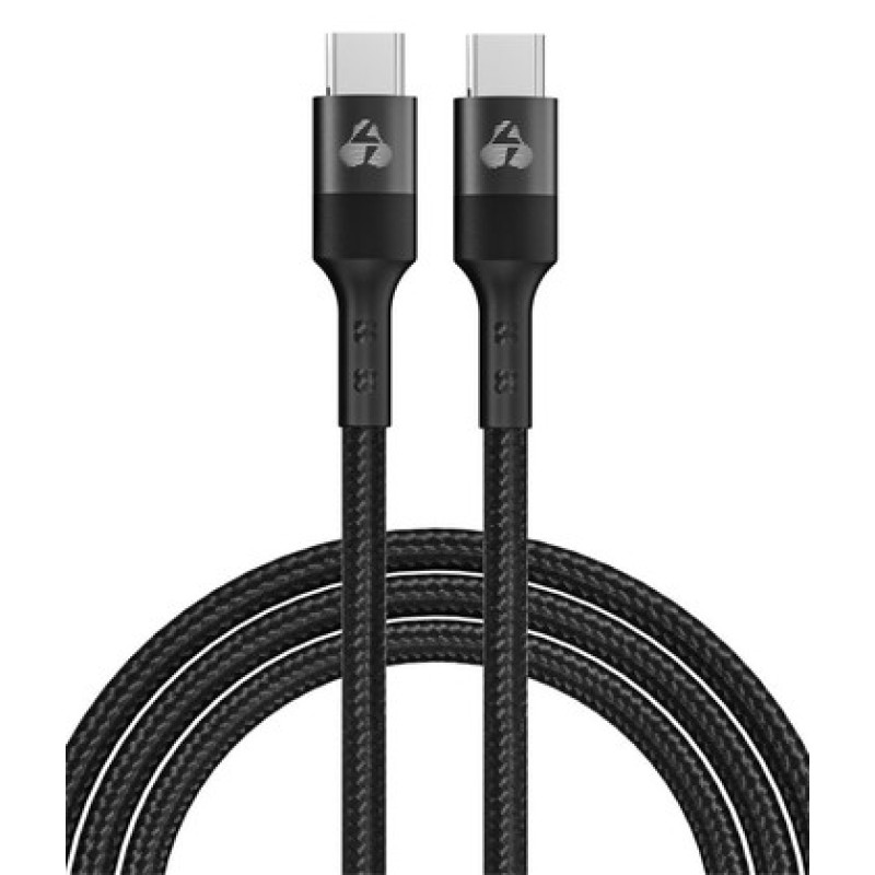 Powertech POWERTECH καλώδιο USB-C σε USB-C PTR-0168, PD 60W, copper, 1.5m, μαύρο