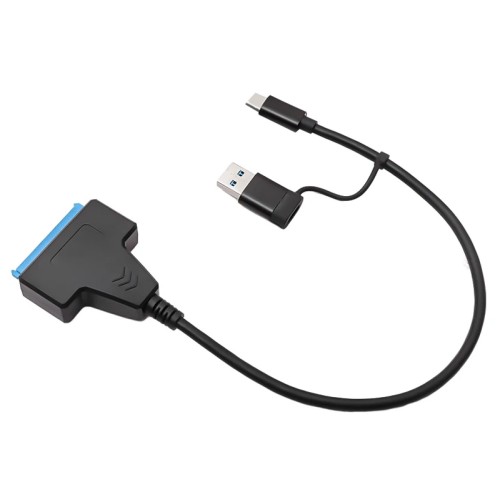Powertech POWERTECH καλώδιο σύνδεσης HDD/SSD CAB-UC076, USB/USB-C σε SATA, 6Gbps