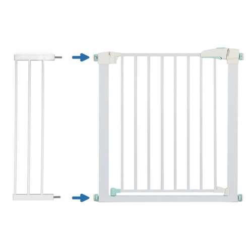 C-TECH C-TECH προέκταση προστατευτικής πόρτας HUH-0121, μεταλλική, 21cm, λευκή