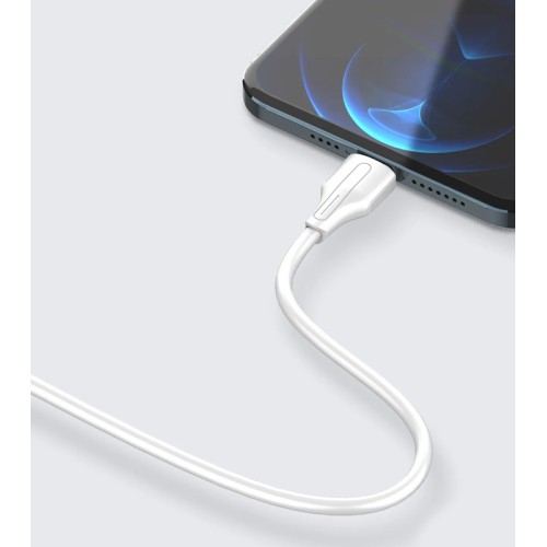 LDNIO LDNIO καλώδιο Micro USB σε USB LS540, 2.4A, 20cm, λευκό