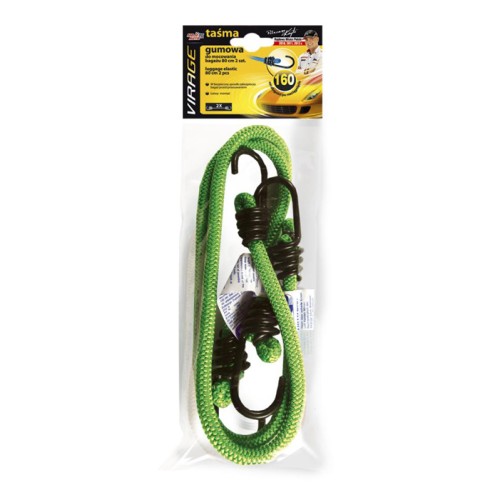 MOJE AUTO MOJE AUTO ελαστικός ιμάντας πρόσδεσης φορτίου 93-004, 80cm, 2τμχ