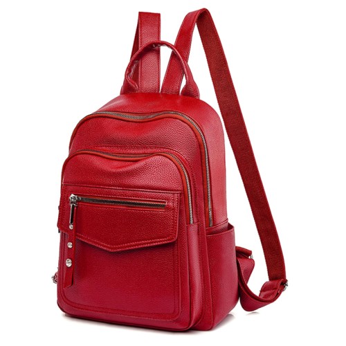 ROXXANI ROXXANI γυναικεία τσάντα πλάτης LBAG-0020, κόκκινη