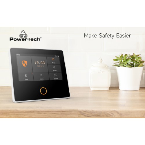 Powertech POWERTECH ασύρματο σύστημα συναγερμού PT-1125, αφής, Wi-Fi, 2G, TUYA
