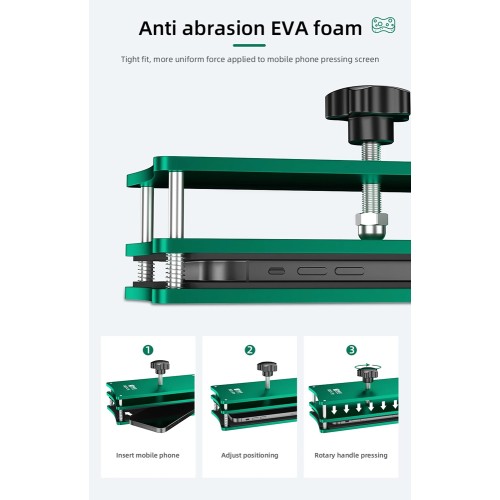 BEST BEST σφιγκτήρας για κόλληση οθόνης BST-P1, έως 8.5