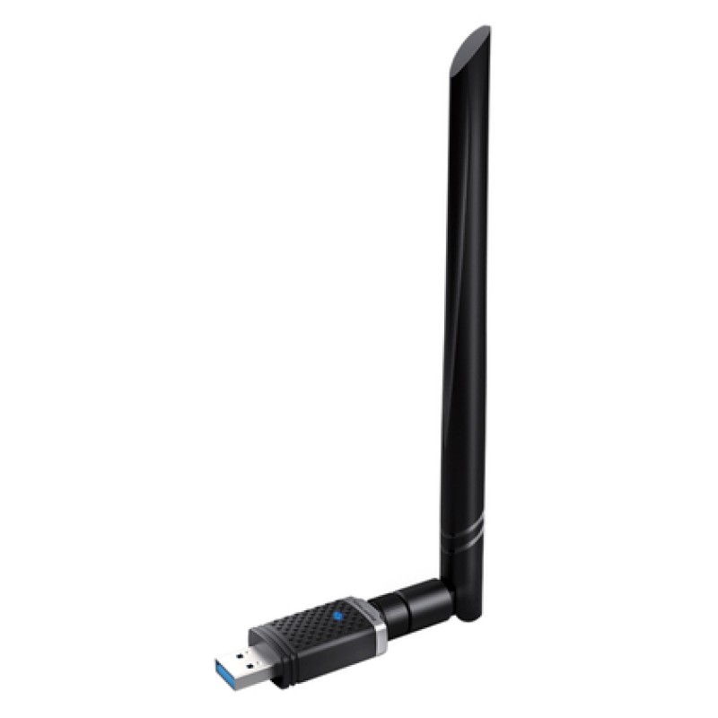 Powertech POWERTECH ασύρματος USB αντάπτορας δικτύου PT-1132, 1300Mbps, 2.4/5GHz