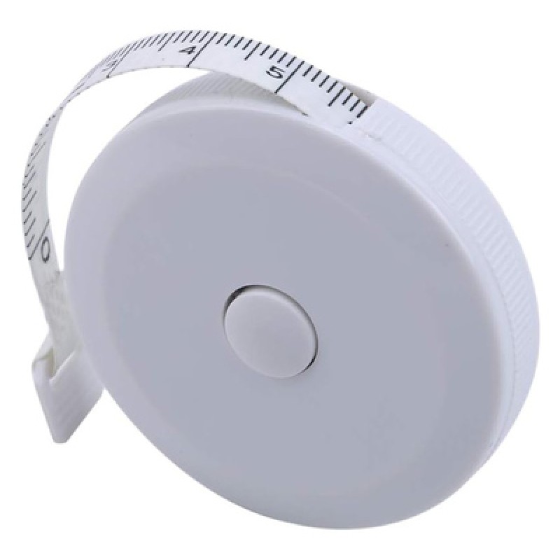 UNBRANDED Μεζούρα μέτρησης σώματος HUH-0135, διπλής όψεως, 2m, μπλε