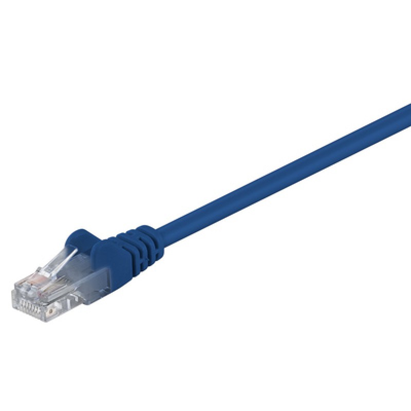 GOOBAY GOOBAY καλώδιο δικτύου 68355, CAT 5e U/UTP, CCA, 2m, μπλε