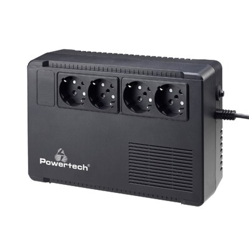 Powertech POWERTECH UPS Line Interactive PT-950C, 950VA/570W, 4x schuko