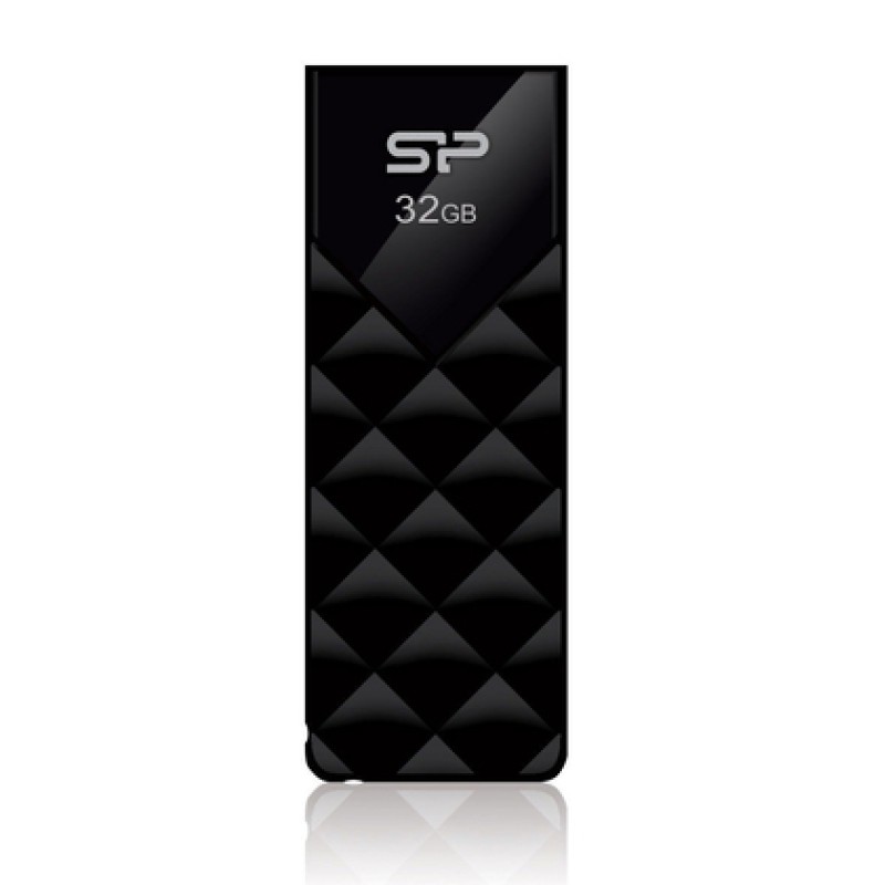 SILICON POWER SILICON POWER USB Flash Ultima U03, 32GB, USB 2.0, μαύρο