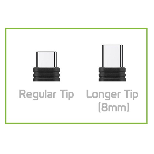 Powertech POWERTECH αντάπτορας USB-C σε Micro USB θηλυκό CAB-UC043, longer tip