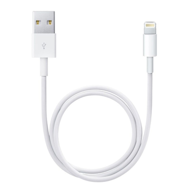 FOXCONN FOXCONN καλώδιο Lightning σε USB MD818ZM/A, 2m, λευκό