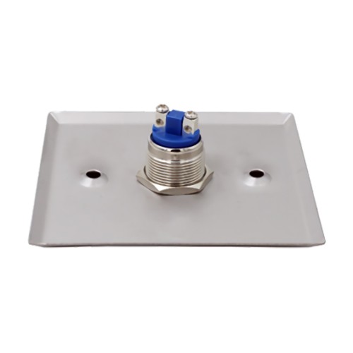 SECUKEY SECUKEY Χωνευτό μπουτόν SCK-CBUTTON2, 3Α, ασημί