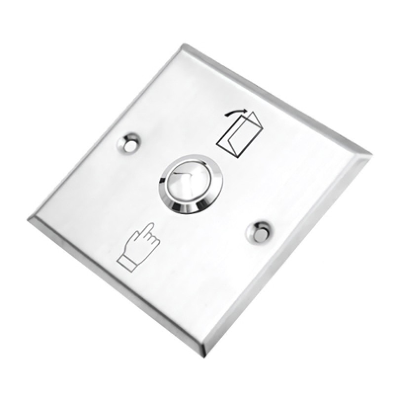 SECUKEY SECUKEY Χωνευτό μπουτόν SCK-CBUTTON2, 3Α, ασημί