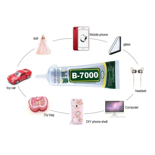 BEST BEST Κόλλα πολλαπλών χρήσεων B-7000, 50ml, διάφανη