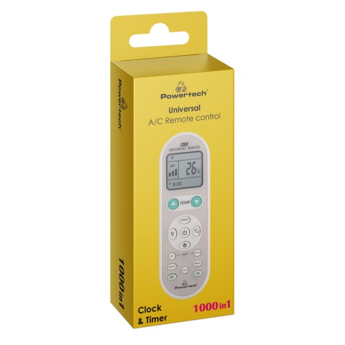 Powertech POWERTECH Χειριστήριο κλιματιστικού PT-835, universal 1000 σε 1