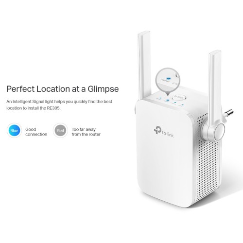 TP-Link TP-LINK AC1200 Wi-Fi Range Extender RE305, dual band, Ver. 4.0