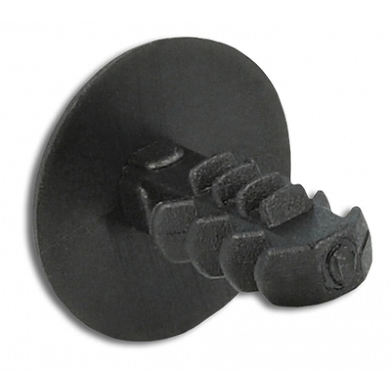 DELOCK DELOCK Πλαστική τάπα 60188 για κάλυψη οπών, 8.7x9.6mm, μαύρη, 10τμχ