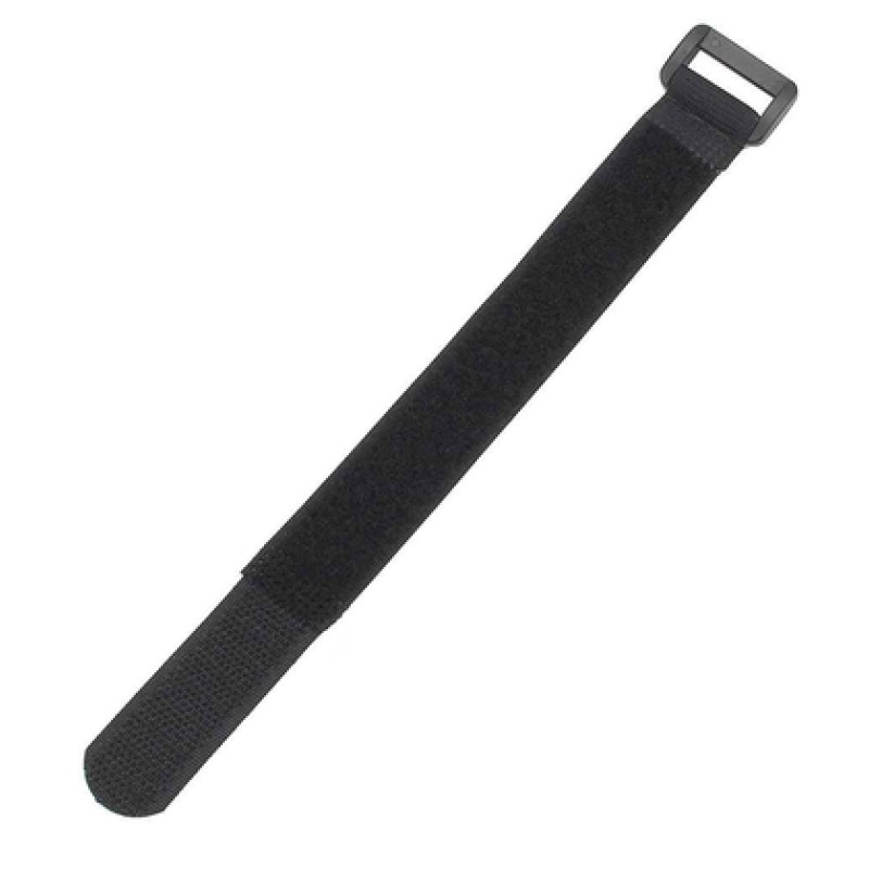Powertech POWERTECH ιμάντας τύπου velcro TIES-026, 45x2cm, μαύρος, 10τμχ