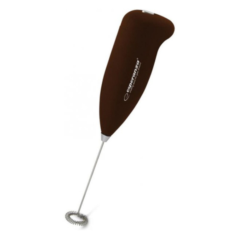 Esperanza ESPERANZA μίξερ χειρός παραγωγής αφρόγαλου EKF001N, καφέ