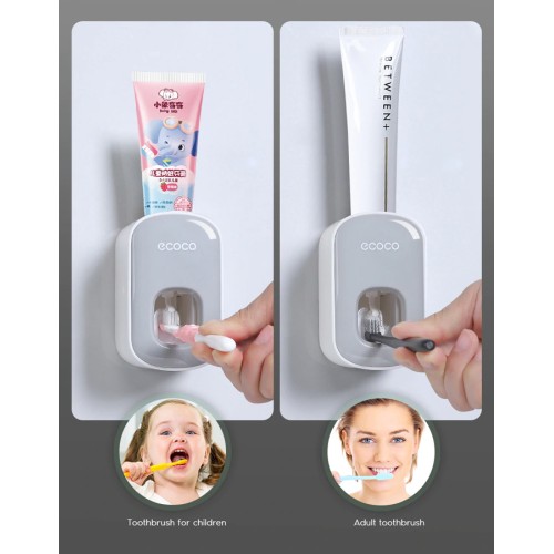 ECOCO ECOCO διανεμητής οδοντόκρεμας E1922, λευκό-γκρι