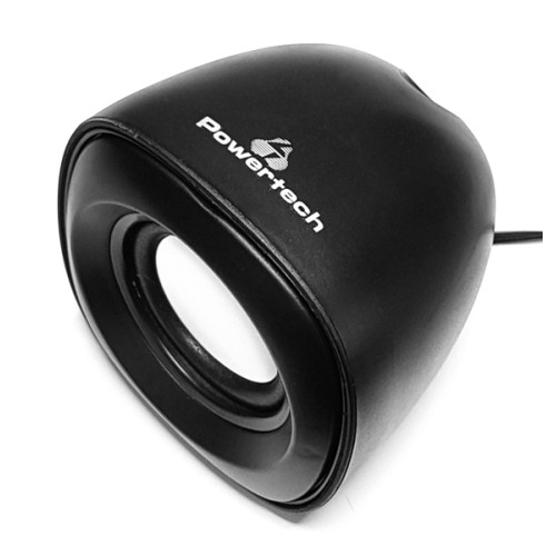 Powertech POWERTECH ηχεία Essential sound PT-844, 2x 3W, 3.5mm, μαύρα