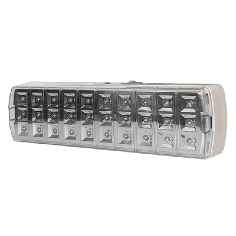 Powertech POWERTECH LED φωτιστικό εκτάκτου ανάγκης EMEL-0001, 1800mah, λευκό