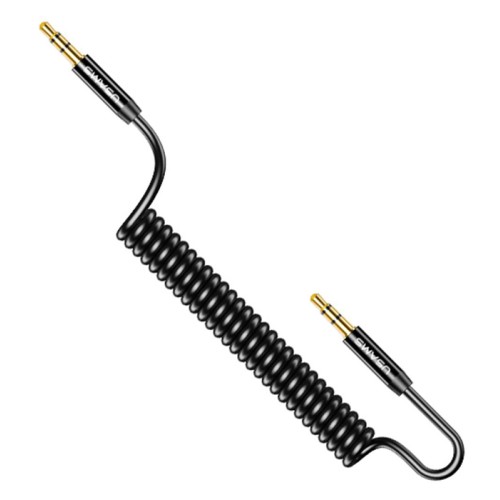 USAMS USAMS καλώδιο Jack 3.5mm SJ256, Hi-Fi stereo, 1.2m, μαύρο