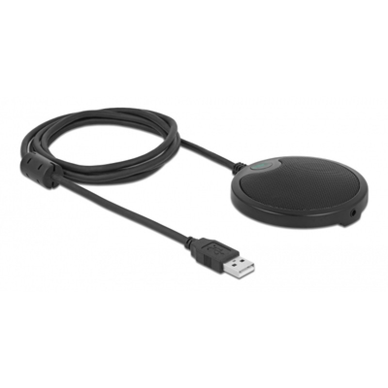 DELOCK DELOCK μικρόφωνο 20672, πυκνωτικό, omnidirectional, με mute, USB