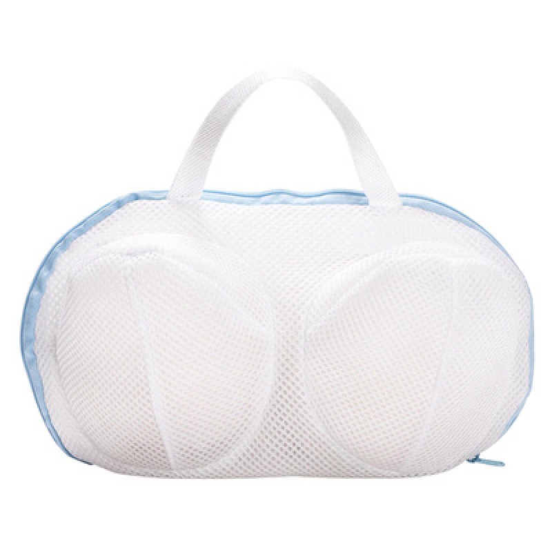 UNBRANDED Θήκη πλυσίματος CLN-0038 για στηθόδεσμο & ευαίσθητα ρούχα, λευκή