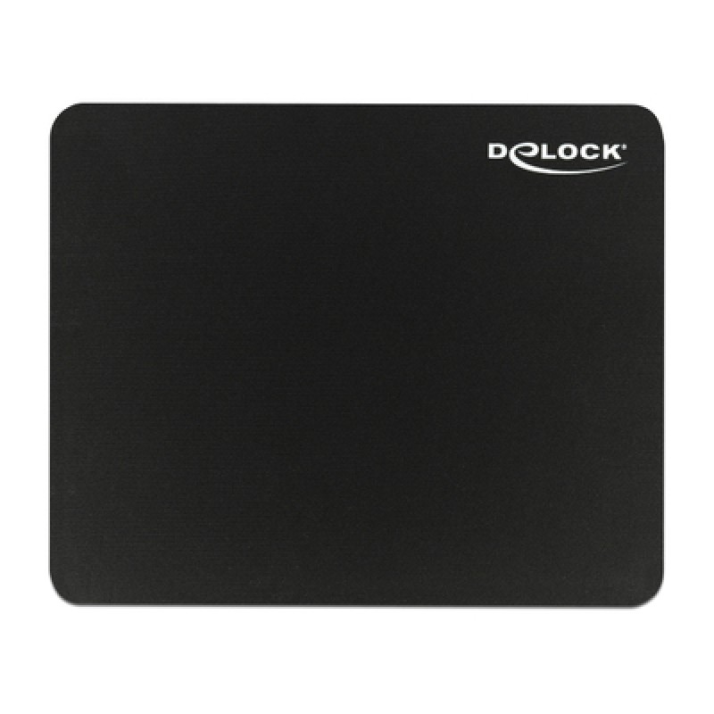 DELOCK DELOCK mouse pad 12005, 22x18x0.2cm, μαύρο