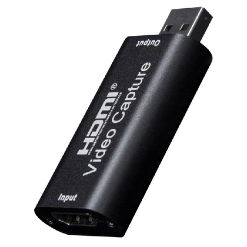 Powertech POWERTECH video capture PTH-047, HDMI/USB σύνδεση, 4K/60Hz, μαύρο