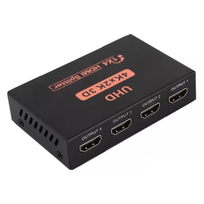 Powertech POWERTECH HDMI splitter PTH-048, 4 σε 1, 4K/60Hz, μαύρο