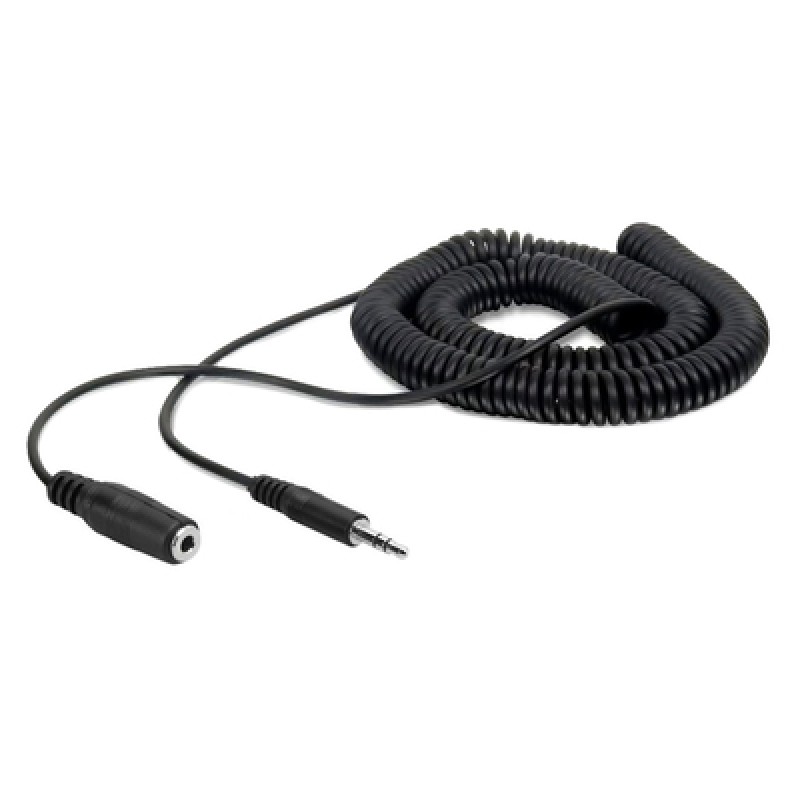 Powertech POWERTECH καλώδιο 3.5mm αρσενικό σε θηλυκό CAB-J044, 3 pin, 1.5m, μαύρο